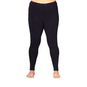 NEW ON THE PLUS SIDE plus size leggings in black